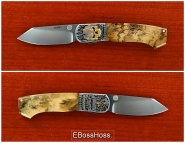 Scott Sawby Mammoth Combat Utility masterfully engraved by CJ Cai